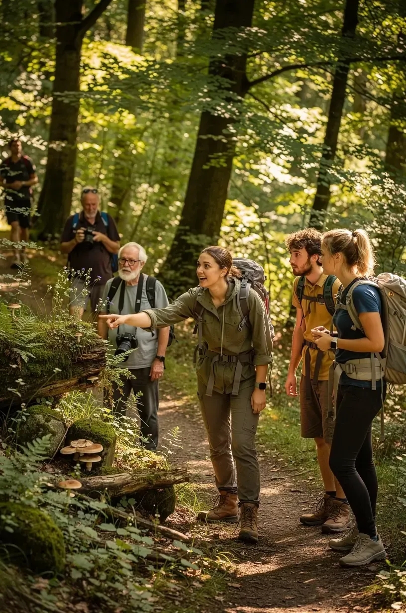 Gemütliches Café mit Einheimischen, die regionale Spezialitäten in einer ruhigen deutschen Kleinstadt genießen